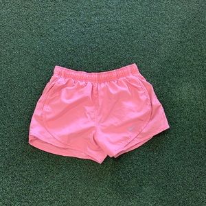 Light pink Nike shorts